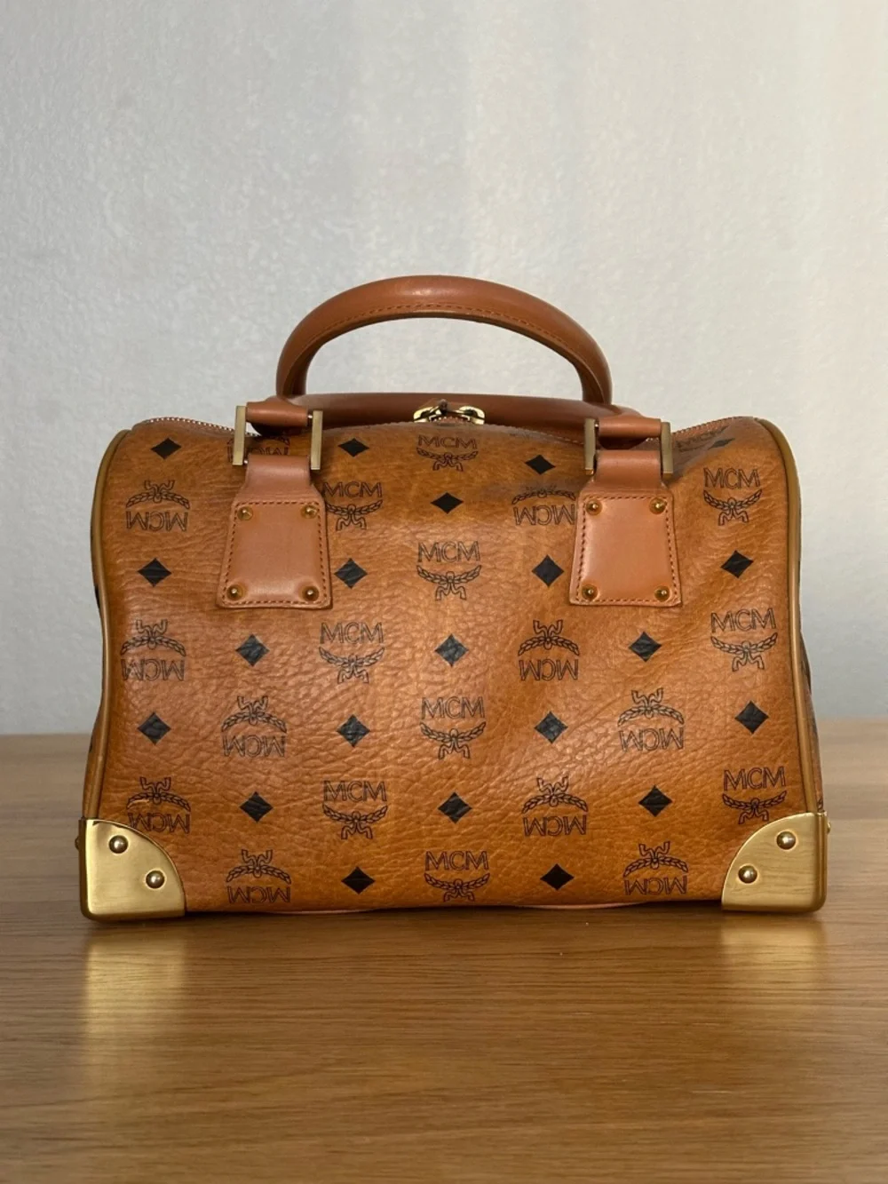 MCM Limited Boston Bag with dustbag - Picture 2 of 16
